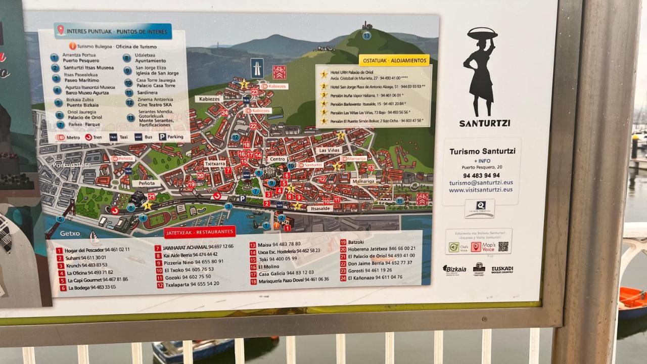 Exclusivo "Gran Bilbao" Suite Deluxe Parking Opcional Santurtzi Eksteriør billede