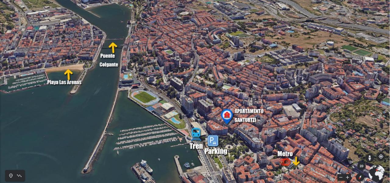 Exclusivo "Gran Bilbao" Suite Deluxe Parking Opcional Santurtzi Eksteriør billede